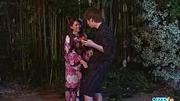 Stumbled on two chicks sucking my cock passionately