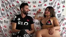 karen cox athletic latina flaunts big ass in spicy fitness casting interview!