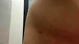 Squirting fountain erupts from curvy wet pussy in public outdoor thrill