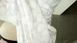 Step son, your big dick wrecked me hard in the kitchen after hubby left! 💦🍆