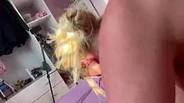 Step mom, your huge cock makes me suck and fuck like crazy!