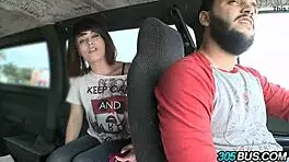 Russian Sexy Babe Oxaunna Envy Sells Whore Services in Public!