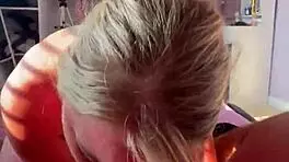 Step mom, your huge cock makes me suck and fuck like crazy!