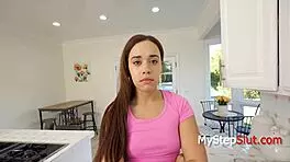 filthy blowjob keeps the young slut safe!