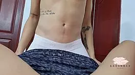 roommate, you spying to wreck my tight asshole with that monster cock?