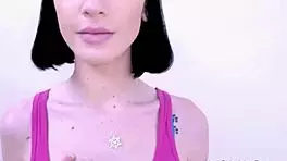 Sultry Brunette Model Fucked Hard During Steamy Casting Couch Interview