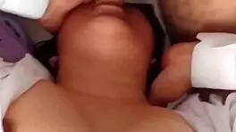 skinny mexican schoolgirl takes outdoor anal creampie then slurps cum balls deep homemade