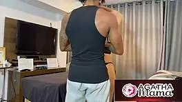 Agatha Hires BBC Gigolo Masseur For Deep Pussy Creampie Orgasm Free