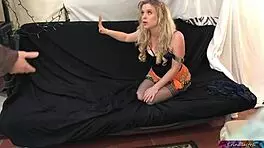 Secret webcam catch during babysitting gig - erin electra
