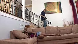 Karmin Renee Fucks Everyone Hard Including Stepbro Creampie Doggystyle