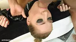 Mel screams in ecstasy during this rough fetish pounding by tamed teens 😩🔥