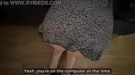 my helpless stepmom stuck under bed needed my thick cock rescue