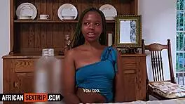 amateur ebony teen pounded pov doggystyle by huge american cock!