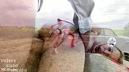 alice merkovski teams with sluts for epic anal pounding by sheriff