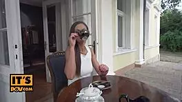 Tina Kay, your stunning girlfriend, craves outdoor anal pounding from behind anytime