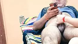 Watching my Indian beauty's tight ass bounce wildly on thick cock drives me crazy