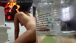 i sneak camera on sheer misssvikki petite ass pussy sucking session