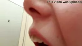 my pregnant braces blowjob in public changing room feels wild