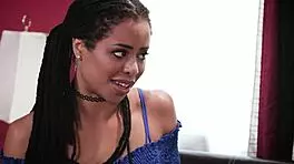 Curious Blonde Amber Pearl Rips Milf Clothes for Public Dildo Fuck