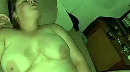 Wife toys intimately before husband amid steamy outsider dreams