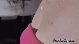 busty 80s gym teen rides cock 💦🏋️