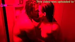 huge black cock destroys phat ass teen in steamy shower fuck frenzy