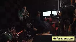 nia bleu's wet cunt pounded hard while rubbing clit wildly!