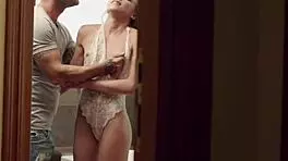 Teenfidelity European hitchhiker squirts explosively on thick rough cock