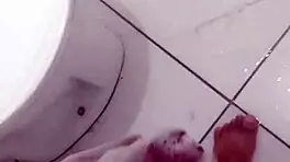 explosive day 3 masturbation naked brazilian strokes monster cock bathroom!!