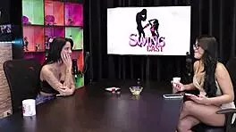 i luv fernanda ribeiro's chat w tifany sheer red