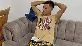 while roommate cleans house i get pounded hard by her sexy latina friend