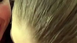 double blowjob blonde brunette teens rimjob sloppy cum swap milf pov threesome turns filthy