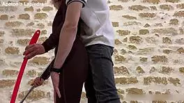 Apolonia Lapiedra Cleans House While Tommy Cabrio Pounds Her Tight Pussy Rough