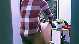 office coworker latina babe panties down for crazy sex session