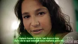 Man of house seduces big tits milf in erotic taboo creampie