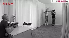 cute blonde teen takes rough anal and facial pounding!