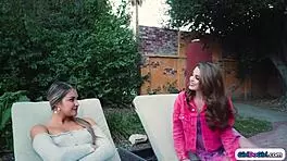 stepmom, lick my shaved teen pussy till i cum hard