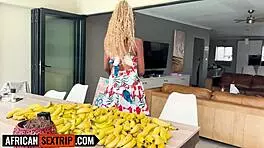 Big Tits Ebony Babe's Tight Pussy Pounded by BWC in Rough Interracial Fuck