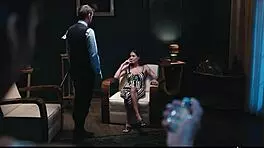 Brunette Latina Freezes Time Sucks Drunk Asian Maid Tits