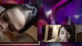 johntronx captures cute asian teen's tiny pussy stretched wide