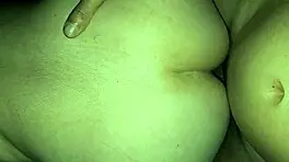 Neighbor housewife moans as I creampie her juicy pussy raw