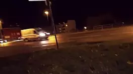 german milf risks public pounding bent over in city streets