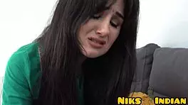 Seductive Desi beauty hungers for ass rimming and huge cock pounding