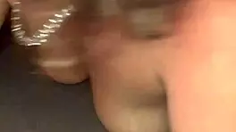 bruised hooker deepthroats cock outdoors then swallows public load