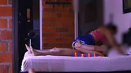 cheating guy and cute student sneak creampie quickie at holiday party