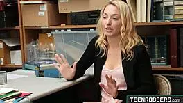 Zoe Parker Sucks Cop Cock to Escape Jail