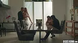 Naughty big ass bride Gizelle Blanco fucked hard before witnesses