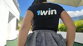 hot petite latina pounded doggystyle in hotel room