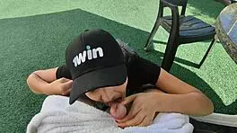 hot petite latina pounded doggystyle in hotel room