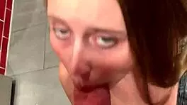 Laney Grey Pretty Petite PAWG College Babe Sucks Huge Cock Swallows Every Drop Cum